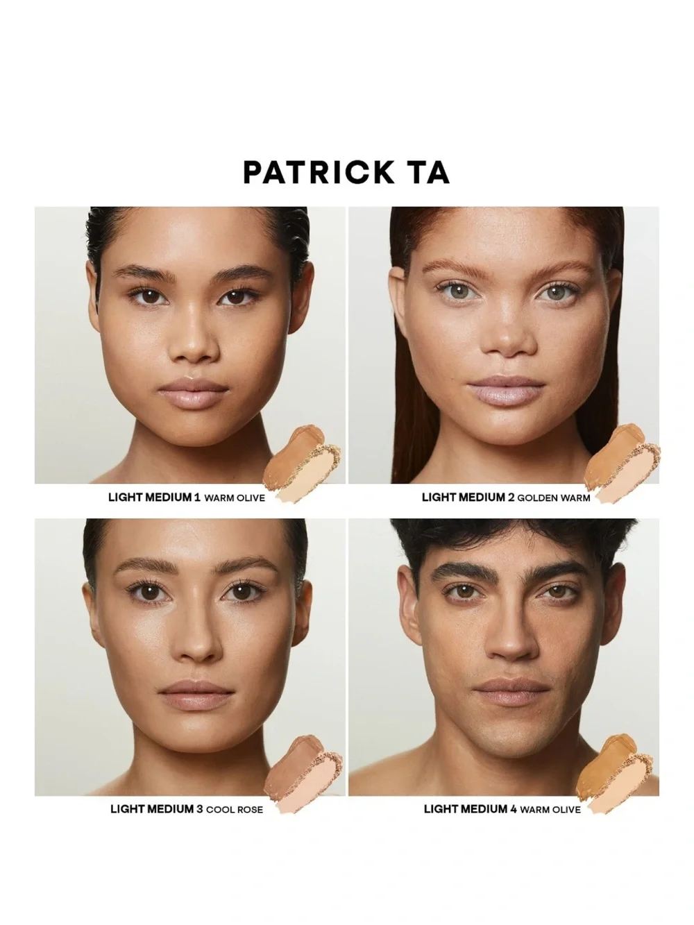 Patrick Ta Major Skin Crème Foundation & Finishing Powder — Light Medium 2 NIB✨